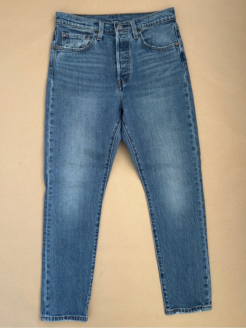 Levi’s Women’s 501 Skinny Jeans Size 27 Medium Wash Denim